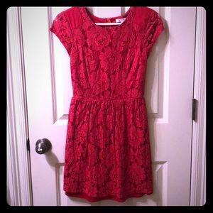 Red Lace Dress